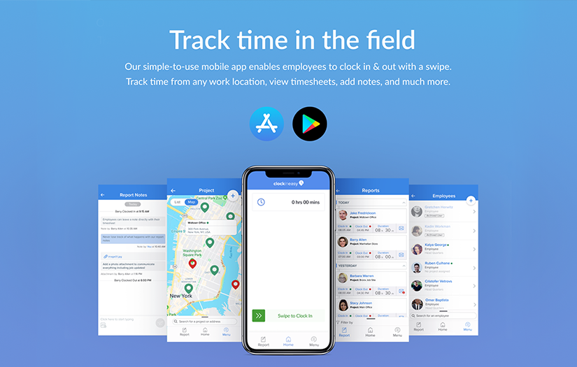 ClockInEasy | B2B SaaS App Inbound Marketing Project screenshot 1